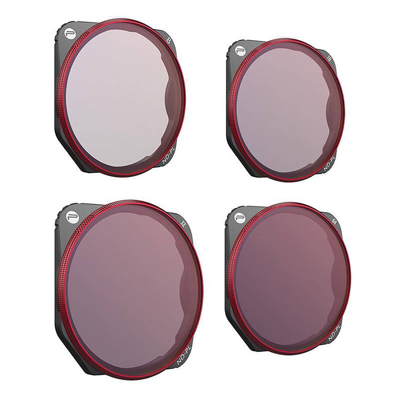 Set van 4 filters PGYTECH ND-PL 8/16/32/64 voor DJI Mavic 3 / Mavic 3 CINE (P-26A-034)