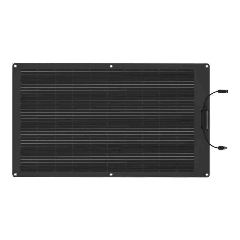 EcoFlow 100W flexibel zonnepaneel – buigzaam voor camper of boot, 23%, IP68, MC4, 2,3 kg