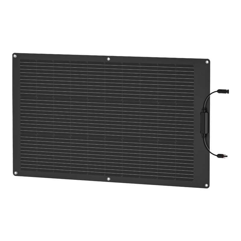 EcoFlow 100W flexibel zonnepaneel – buigzaam voor camper of boot, 23%, IP68, MC4, 2,3 kg