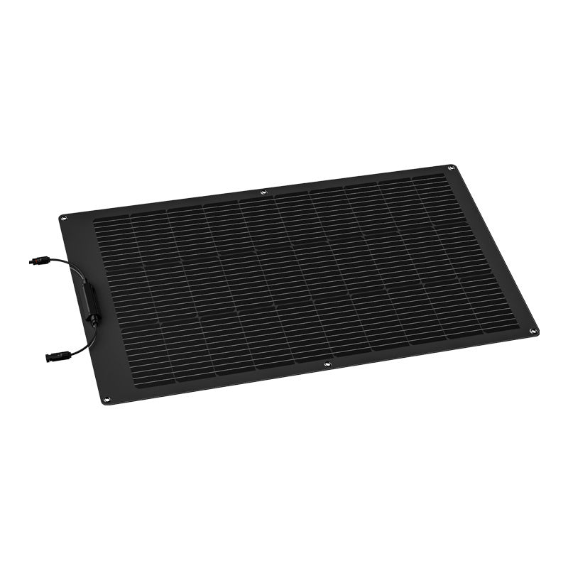 EcoFlow 100W flexibel zonnepaneel – buigzaam voor camper of boot, 23%, IP68, MC4, 2,3 kg