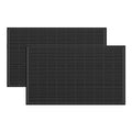 EcoFlow 100W zonnepaneel — set van 2 (rigide)