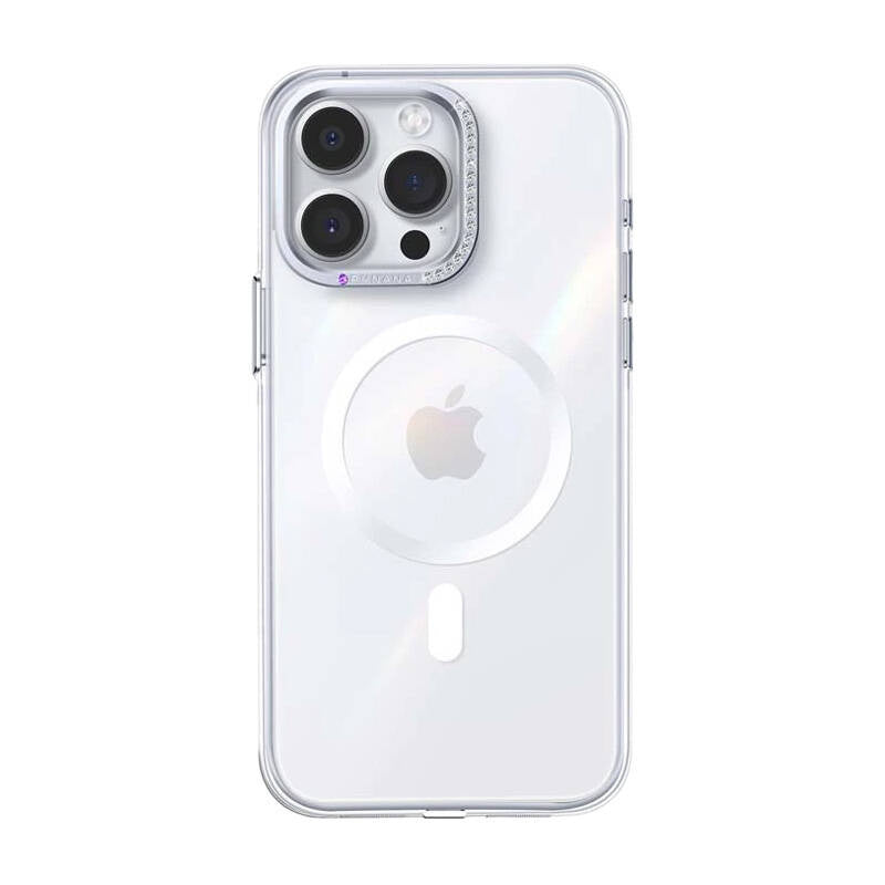Joyroom PN-15B2 Magsafe Glacier Hoesje voor iPhone 15 Pro (transparant)