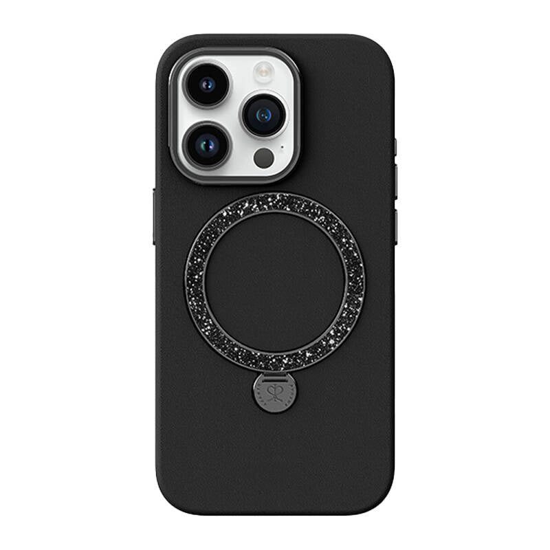 Joyroom PN-15L2 Hoesje Dancing Circle voor iPhone 15 Pro (zwart)