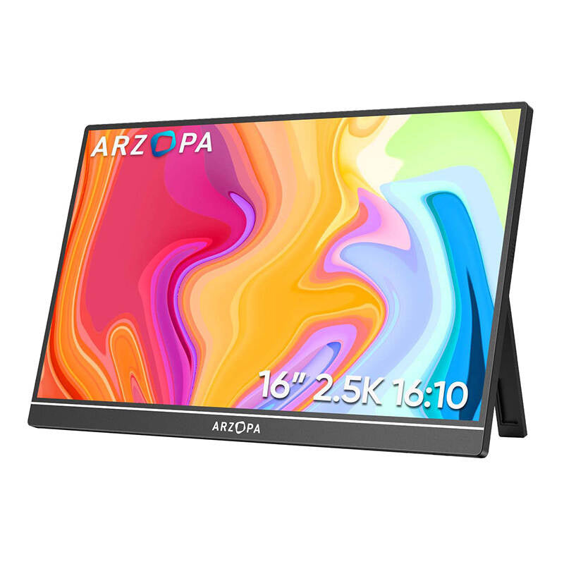 Arzopa Z1RC draagbare monitor 16" – 2560×1600, 500 cd/m², HDR10, 178°, speaker