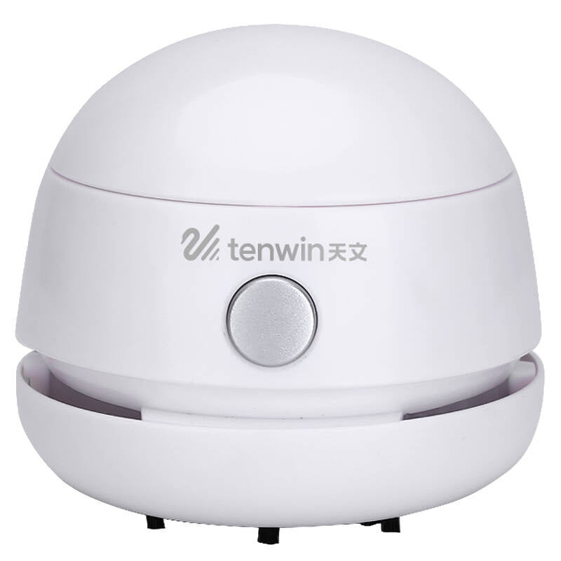 Oplaadbare mini-bureaustofzuiger Tenwin 8052-2 micro-USB (wit)