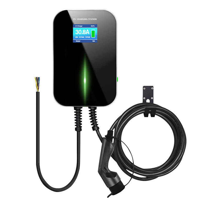 Besen BS20 22 kW wandlader voor elektrische auto met app – 1-/3-fase, 3,5-inch scherm
