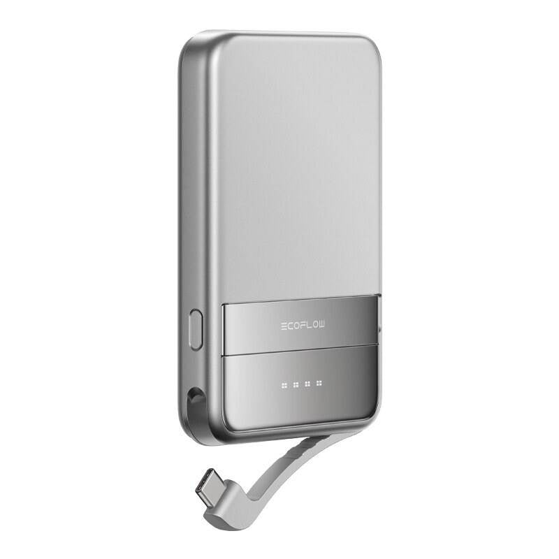 EcoFlow RAPID magnetische powerbank 5000 mAh (zilver)