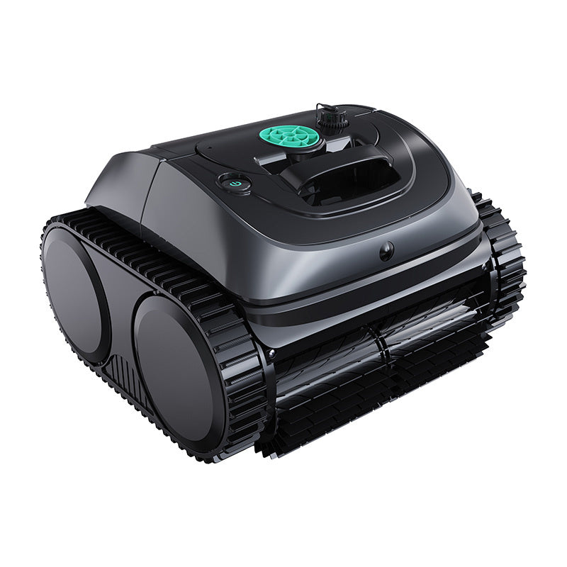 Wybot C1 draadloze zwembadrobot – dubbele borstels, 150 minuten, wanden en waterlijn