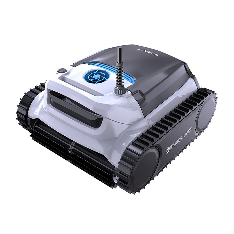 Wybot M1C bedrade zwembadrobot – 150 W borstelloos, plug & play, bodem tot waterlijn