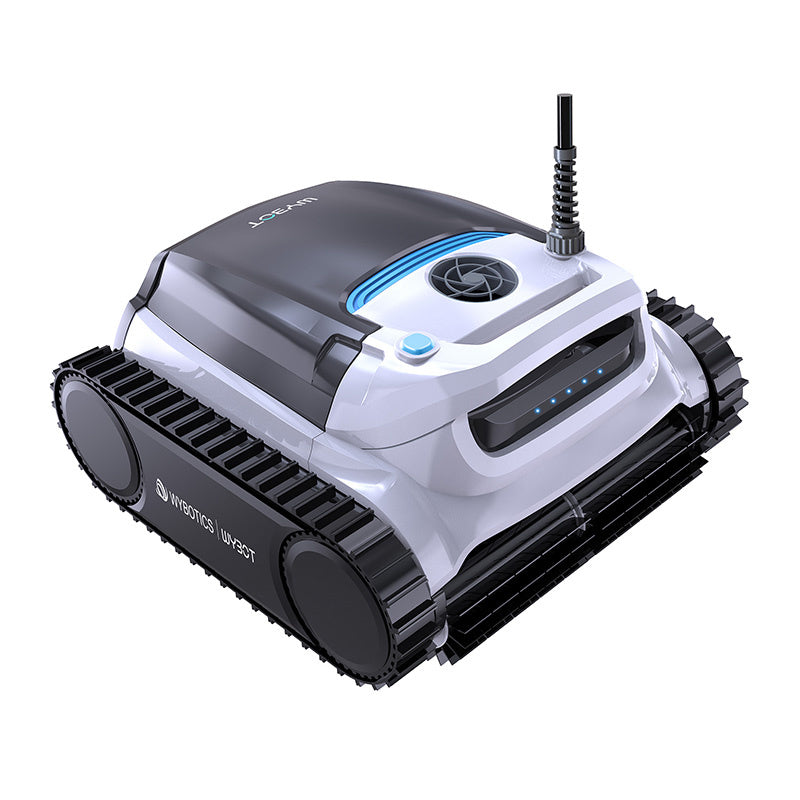 Wybot M1C bedrade zwembadrobot – 150 W borstelloos, plug & play, bodem tot waterlijn