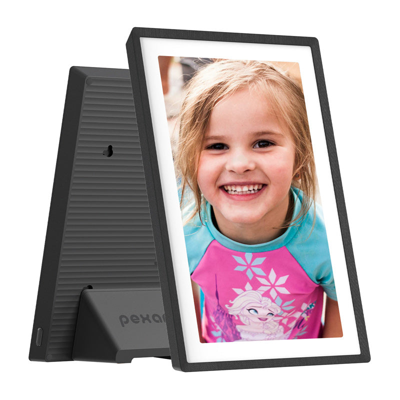 Lexar PX-110 slimme fotolijst 11" (zwart) – 2K touchscreen, Frameo-app, 32 GB, wifi