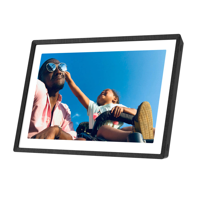 Lexar PX-110 slimme fotolijst 11" (zwart) – 2K touchscreen, Frameo-app, 32 GB, wifi