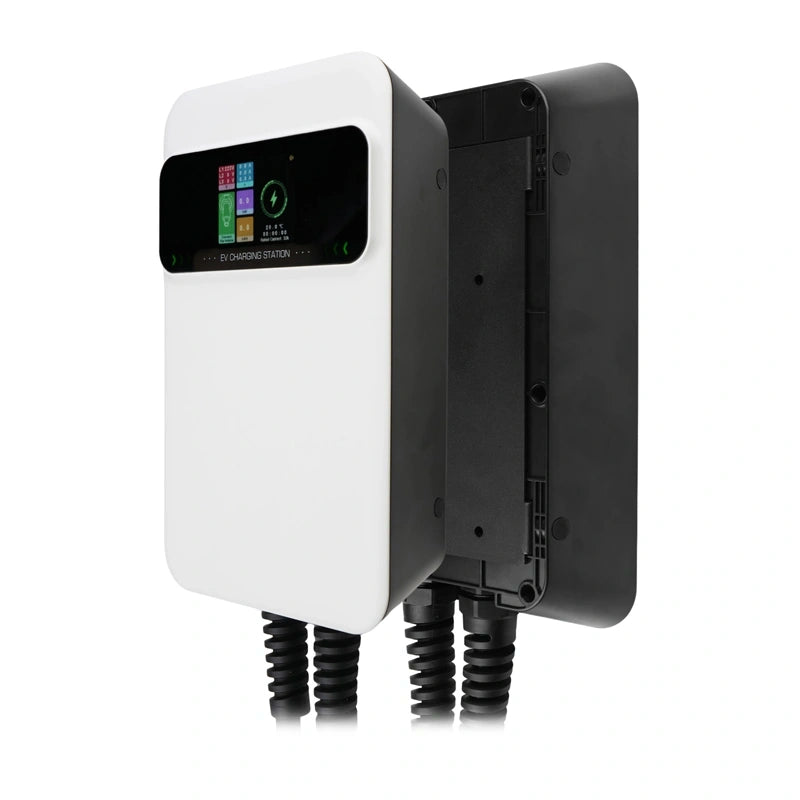 Besen SQ20 22 kW wandlader voor elektrische auto met app – 32 A, IP66, 3,5-inch scherm
