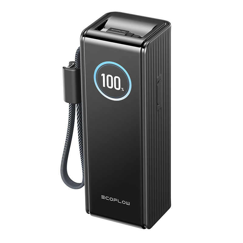EcoFlow RAPID powerbank 25.000 mAh, 170W (ingebouwde 100W-kabels)