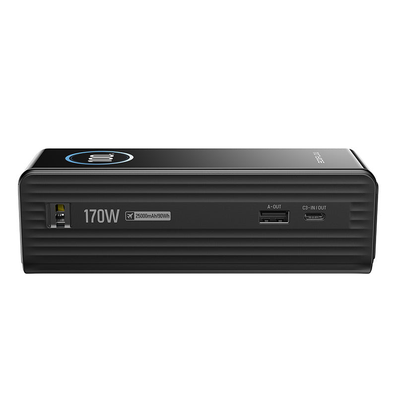 EcoFlow RAPID powerbank 25.000 mAh, 170W (ingebouwde 100W-kabels)