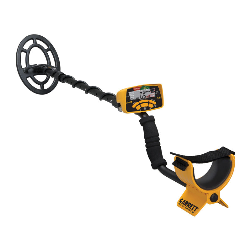 Garrett ACE 300i metaaldetector – digitale target-ID 0-99, Graphic Target Analyzing, frequentie-instelling