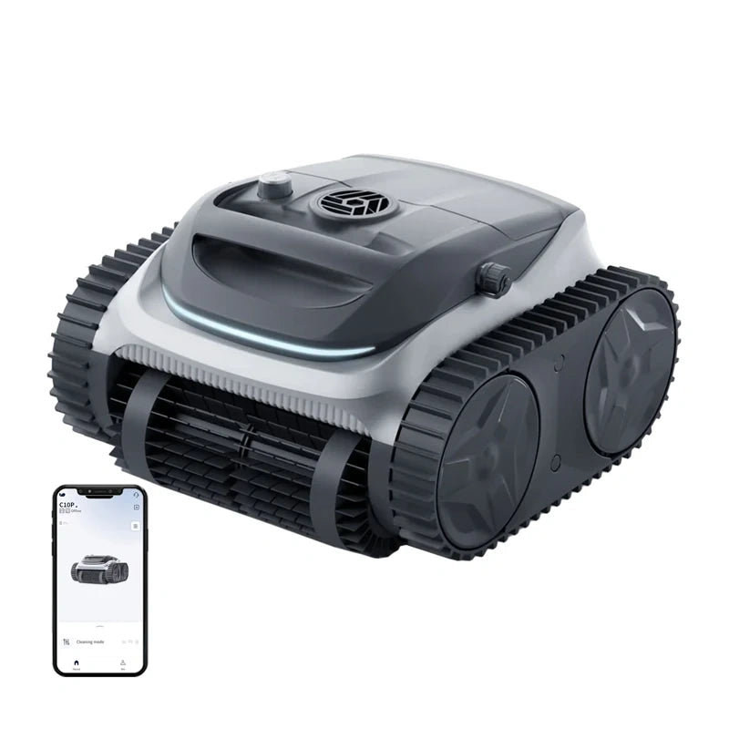 Bublue Bubot 700 draadloze zwembadrobot – 3 motoren, 3.434 GPH, bodem, wanden en waterlijn, 120 min