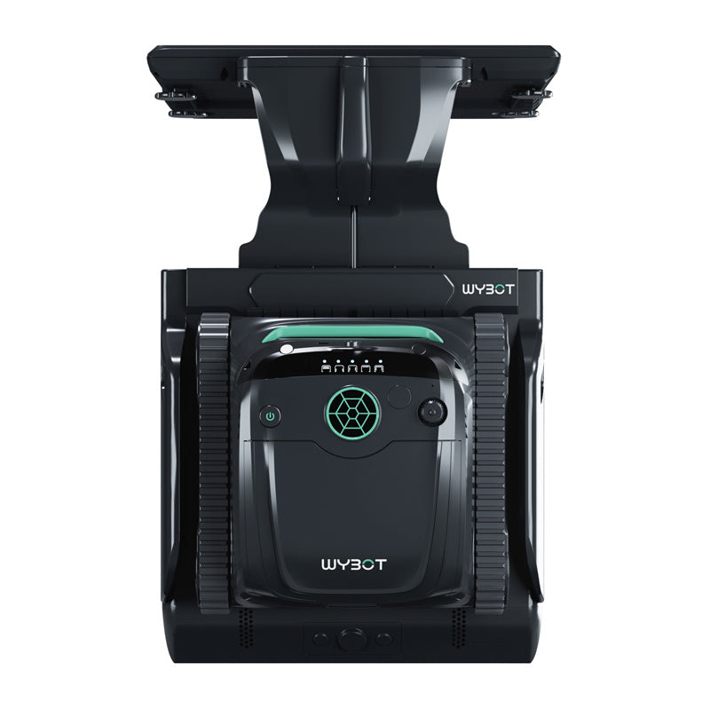 Wybot S2 Solar Vision zwembadrobot – zonne-energie, AI Vision, tot 300 m², weekschema