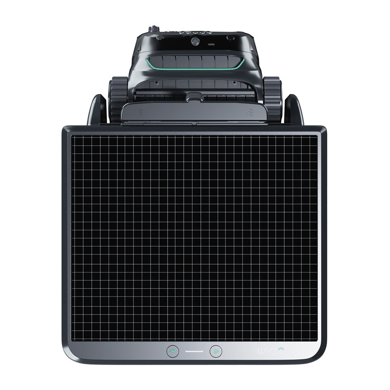 Wybot S2 Solar Vision zwembadrobot – zonne-energie, AI Vision, tot 300 m², weekschema