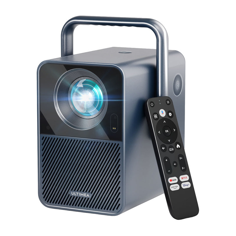 Ultimea Poseidon E40 draagbare projector – 1.000 ANSI lumen, Full HD, Android TV 11, 6D-keystone, <15 ms