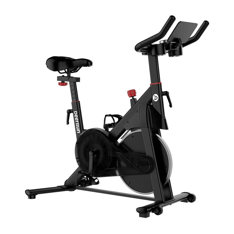 DeerRun S500 Pro hometrainer (zwart) – 32 magneetstanden, 14,5" vliegwiel, stil, LED-display