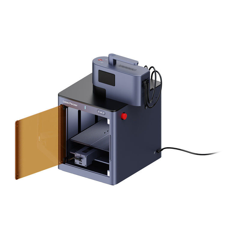 LaserPecker LP5 lasergraveermachine (Protective) – 20W fiber + 20W diode, 10.000 mm/s