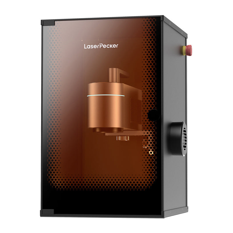 LaserPecker LP4 lasergraveermachine (Safeguard) – 10W blauw + 2W infrarood, 4.000 mm/s, Class I