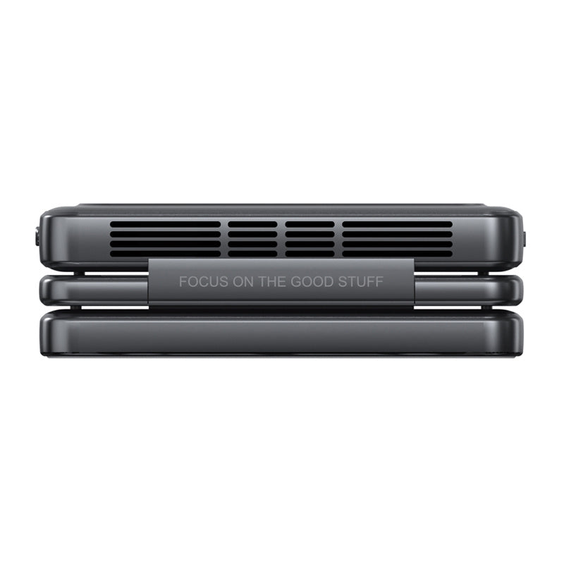 AURZEN Zip draagbare projector (grijs) – 5.000 mAh accu, PD-snelladen, verticale modus, streaming