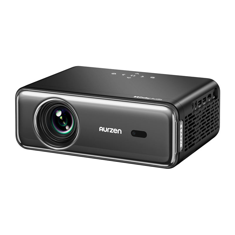 Aurzen Eazze D1 Pro projector – native Full HD, 4K-ondersteuning, 350 ANSI lumen, 2×10 W Dolby Audio
