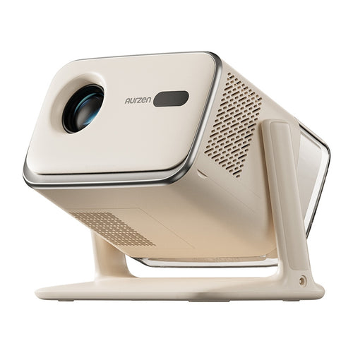 AURZEN Boom mini projector + opbergtas – Google TV, 500 ANSI lumen, HDR10, ToF-autofocus, 20 W Dolby