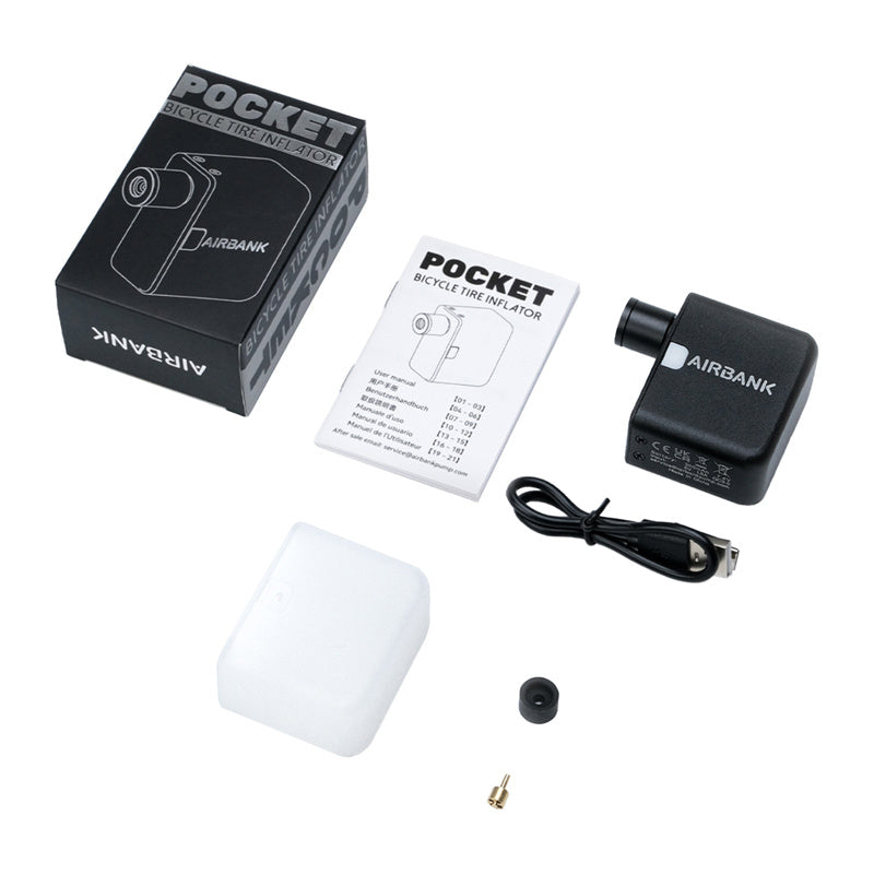 Cycplus AS1 POCKET AIRBANK mini fietspomp