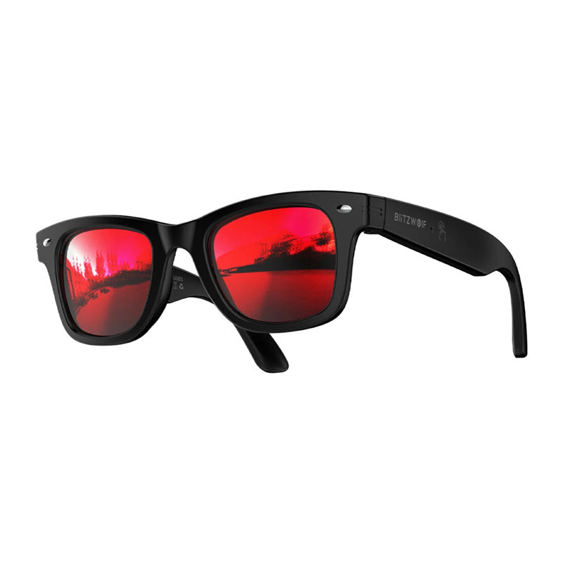 BlitzWolf BW-AG1 AI smart glasses (rode glazen)