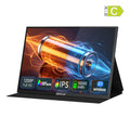 ZEUSLAP P16BT draagbare touchmonitor 16" met accu – 1920×1200, 10.000 mAh, 4-5 uur, Chromecast/Miracast