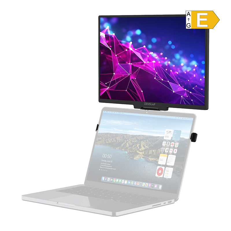 ZEUSLAP Z16H draagbare monitor 16" – 2560×1600, IPS, 400 nits, 115% sRGB, 8,5 mm, 900 g