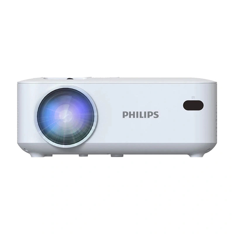 Philips N-100 mini-projector (wit) – 800×480, Full HD-signaal, 20-65 inch, 3000:1, 2×3 W, LED 30.000 uur