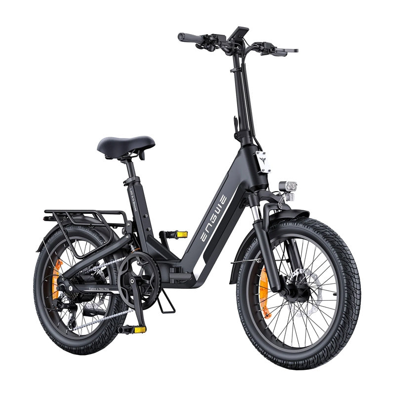 ENGWE L20 3.0 BOOST vouwbare e-bike 20" (zwart) – 75 Nm, koppelsensor, tot 135 km