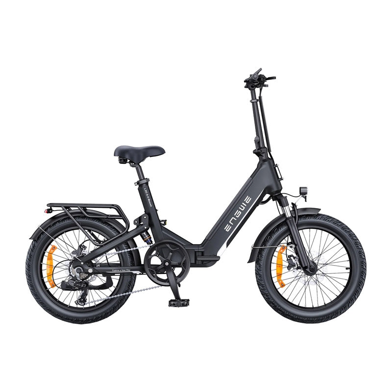 ENGWE L20 3.0 BOOST vouwbare e-bike 20" (zwart) – 75 Nm, koppelsensor, tot 135 km