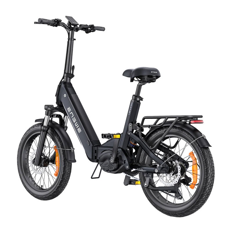 ENGWE L20 PRO 3.0 vouwbare e-bike 20" (zwart) – middenmotor 100 Nm, 720 Wh Samsung, tot 160 km