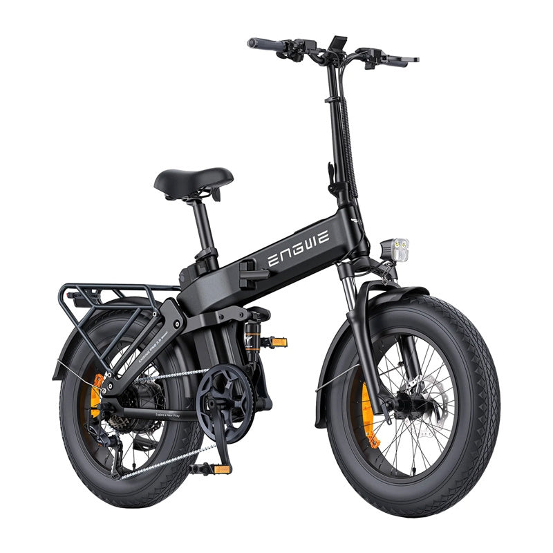 ENGWE PRO 3.0 BOOST vouwbare fatbike 20×4" (zwart) – 90 Nm, 720 Wh Samsung, GPS 4G, tot 130 km