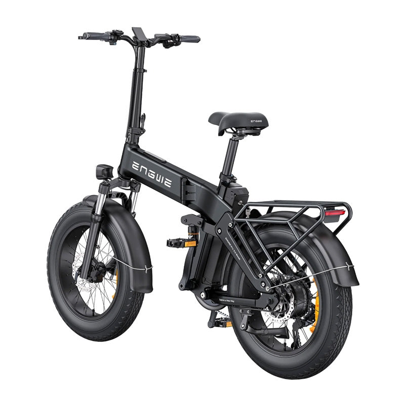 ENGWE PRO 3.0 BOOST vouwbare fatbike 20×4" (zwart) – 90 Nm, 720 Wh Samsung, GPS 4G, tot 130 km