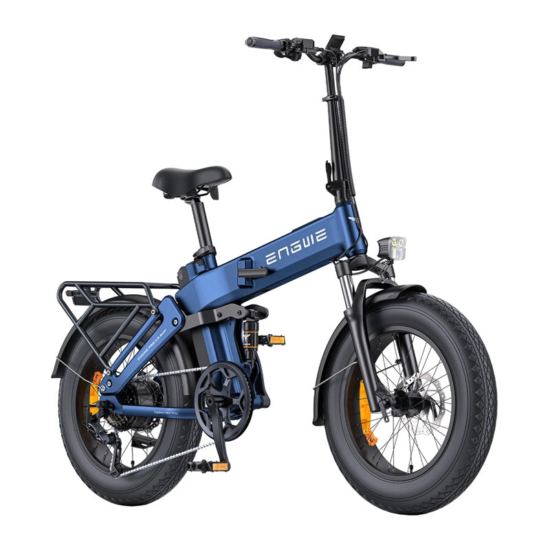 ENGWE PRO 3.0 BOOST vouwbare fatbike 20×4" (blauw) – 90 Nm, 720 Wh Samsung, GPS 4G, tot 130 km