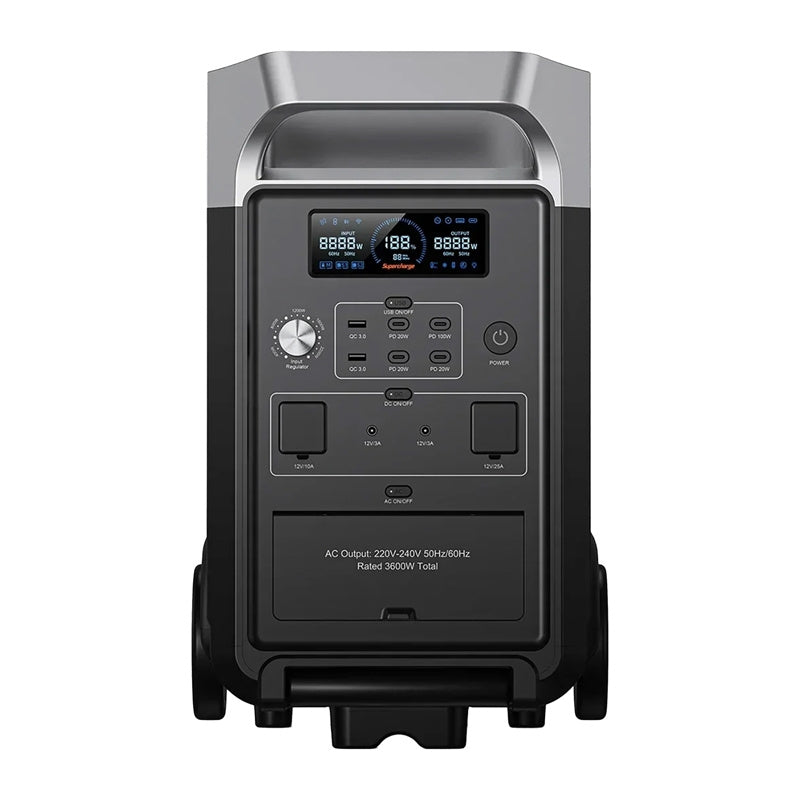 FOSSIBOT F3600 Pro powerstation 3600W (zwart)