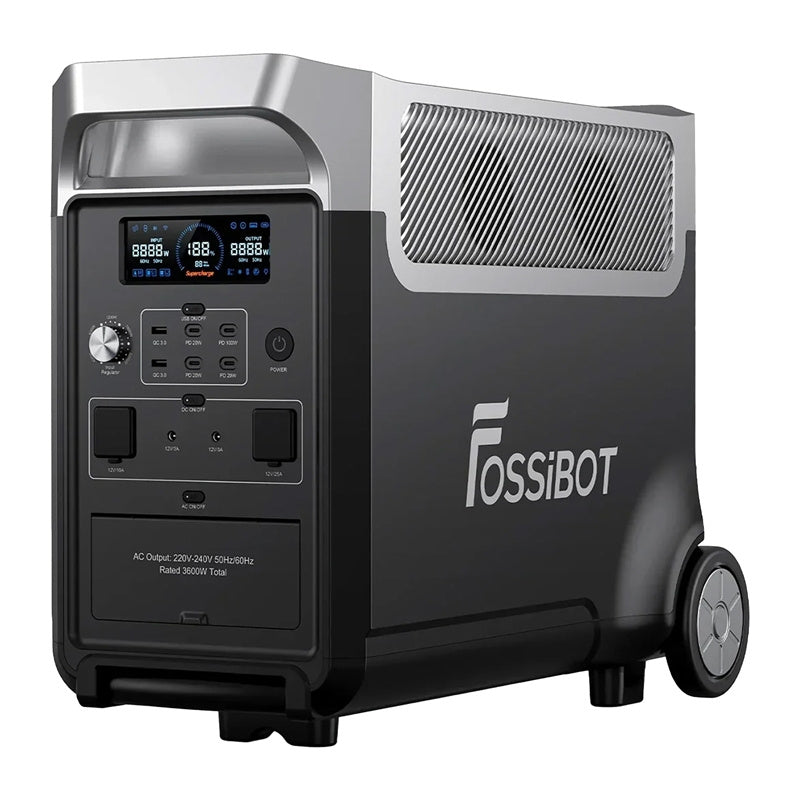 FOSSIBOT F3600 Pro powerstation 3600W (zwart)