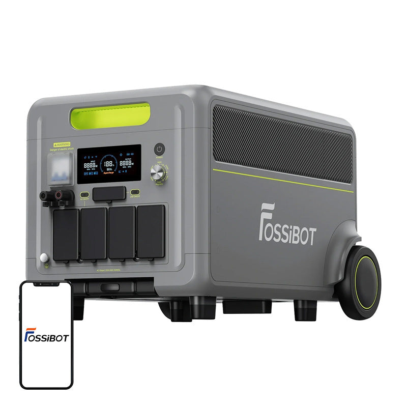 FOSSIBOT F7200 powerstation 7200W (groen)