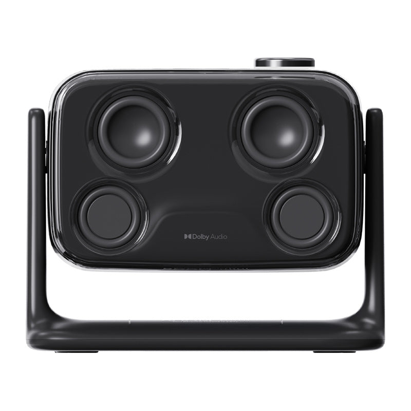 Aurzen Boom Mini projector (zwart) – Full HD, 500 ANSI lumen, Google TV, ToF-autofocus, Dolby Audio
