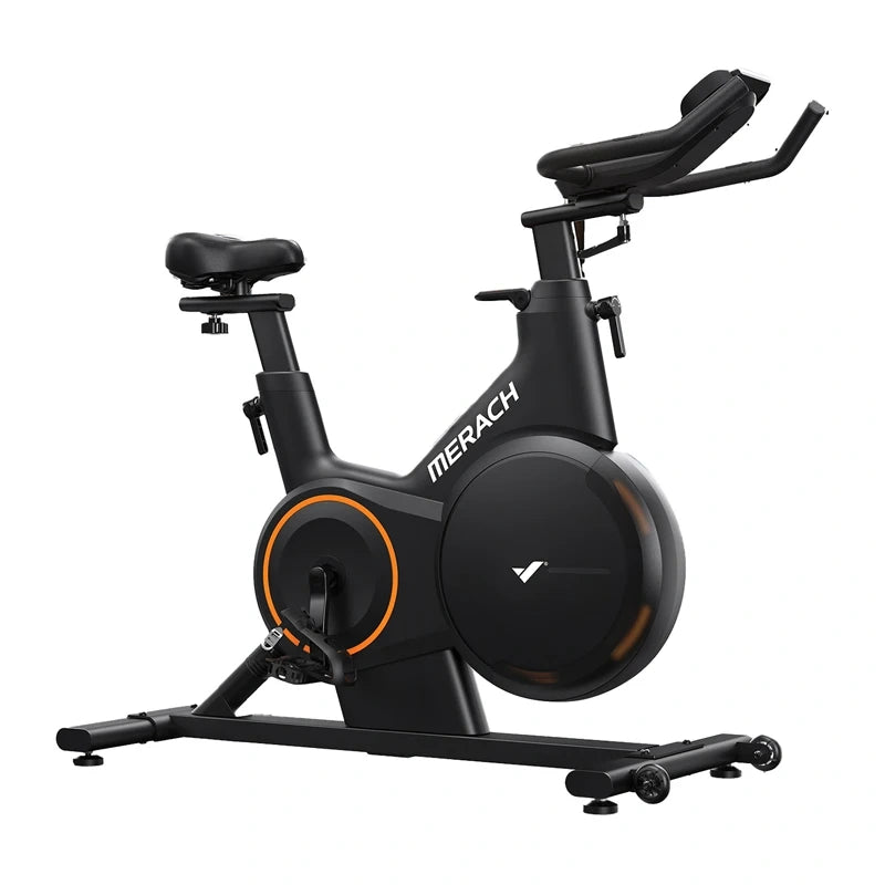 MERACH MR-S28B1 spinningfiets – automatische 16-standen magneetweerstand, ±6° helling, tot 158 kg, app