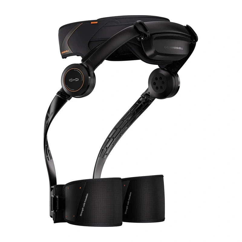 Hypershell X Max S exoskelet – 1.000 W, 22 N·m, tot 39 kg ontlasting, 30 km, 2,6 kg