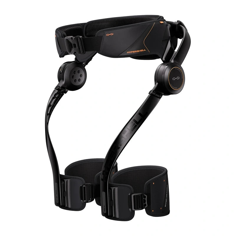 Hypershell X Max S exoskelet – 1.000 W, 22 N·m, tot 39 kg ontlasting, 30 km, 2,6 kg