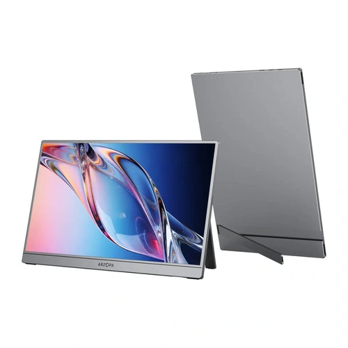 Arzopa Z1C draagbare monitor 16,1" (grijs) – Full HD IPS, HDR10, 106% sRGB, aluminium, 780 g