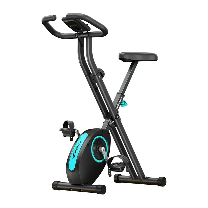 MERACH MR-S14L2 X-Bike opvouwbare hometrainer – 8 magneetstanden, stil, LCD, Bluetooth-app